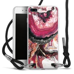 Carry Case Transparent Fabric black/silver