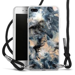 Carry Case Transparent Fabric black/silver