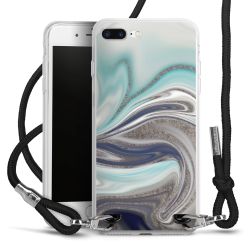 Carry Case Transparent Fabric black/silver