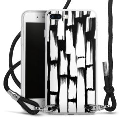 Carry Case Transparent Fabric black/silver