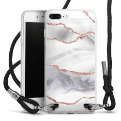 Carry Case Transparent Fabric black/silver