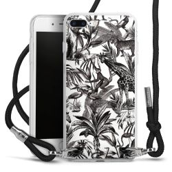 Carry Case Transparent Fabric black/silver