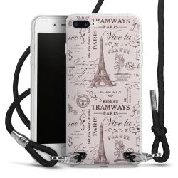 Carry Case Transparent Fabric black/silver