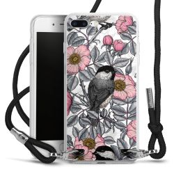 Carry Case Transparent Fabric black/silver