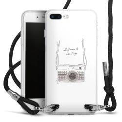 Carry Case Transparent Fabric black/silver