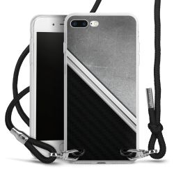 Carry Case Transparent Fabric black/silver