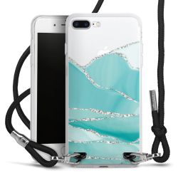 Carry Case Transparent Fabric black/silver