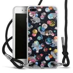 Carry Case Transparent Fabric black/silver