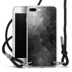 Carry Case Transparent Fabric black/silver