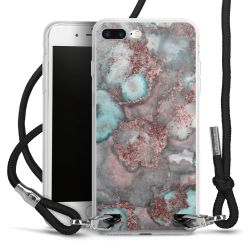 Carry Case Transparent Fabric black/silver