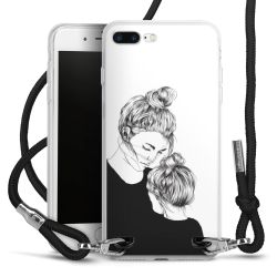 Carry Case Transparent Fabric black/silver