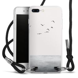 Carry Case Transparent Fabric black/silver