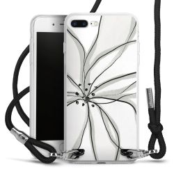 Carry Case Transparent Fabric black/silver