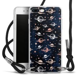 Carry Case Transparent Fabric black/silver