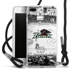 Carry Case Transparent Fabric black/silver