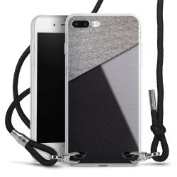 Carry Case Transparent Fabric black/silver