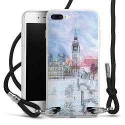 Carry Case Transparent Fabric black/silver