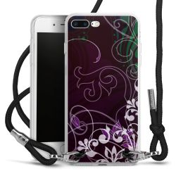 Carry Case Transparent Fabric black/silver