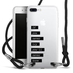 Carry Case Transparent Fabric black/silver