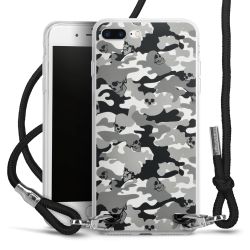 Carry Case Transparent Fabric black/silver