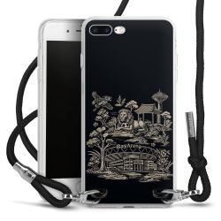 Carry Case Stoff schwarz/silber