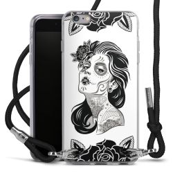 Carry Case Transparent Fabric black/silver