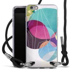 Carry Case Transparent Fabric black/silver