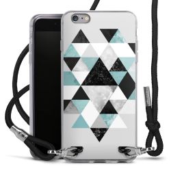 Carry Case Transparent Fabric black/silver