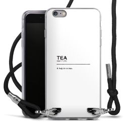 Carry Case Transparent Fabric black/silver