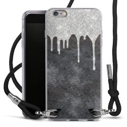 Carry Case Transparent Fabric black/silver