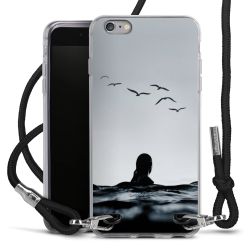 Carry Case Transparent Fabric black/silver