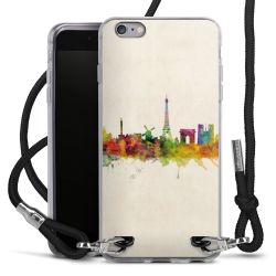 Carry Case Transparent Fabric black/silver