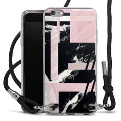 Carry Case Transparent Fabric black/silver