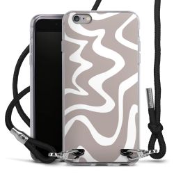 Carry Case Transparent Fabric black/silver