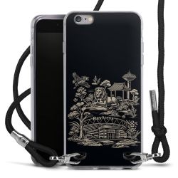 Carry Case Stoff schwarz/silber