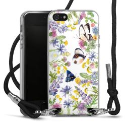 Carry Case Transparent Fabric black/silver