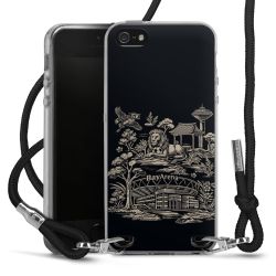 Carry Case Stoff schwarz/silber