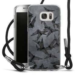 Carry Case Transparent Fabric black/silver