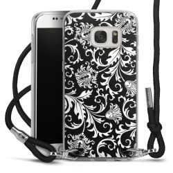 Carry Case Transparent Fabric black/silver