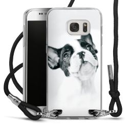 Carry Case Transparent Fabric black/silver