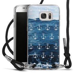 Carry Case Transparent Fabric black/silver