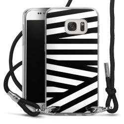 Carry Case Transparent Fabric black/silver