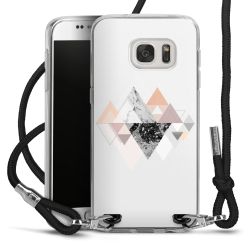 Carry Case Transparent Fabric black/silver