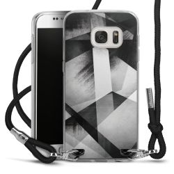 Carry Case Transparent Fabric black/silver