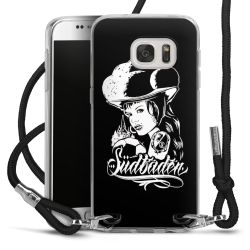 Carry Case Stoff schwarz/silber