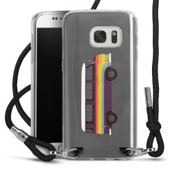 Carry Case Transparent Fabric black/silver