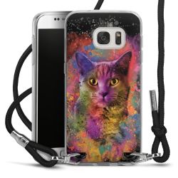 Carry Case Stoff schwarz/silber