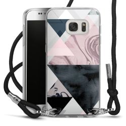 Carry Case Transparent Fabric black/silver