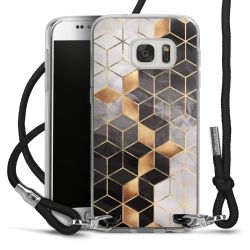 Carry Case Transparent Fabric black/silver