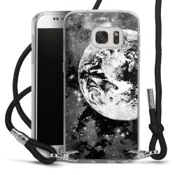 Carry Case Transparent Fabric black/silver